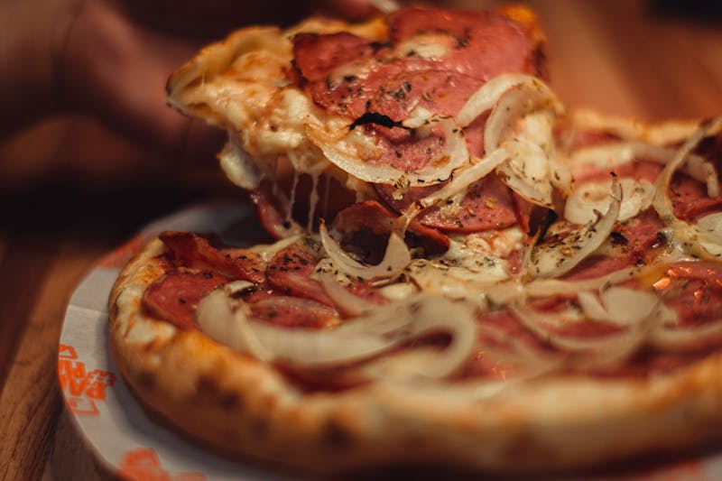 Smokehouse Ranch pizza with smoked meats