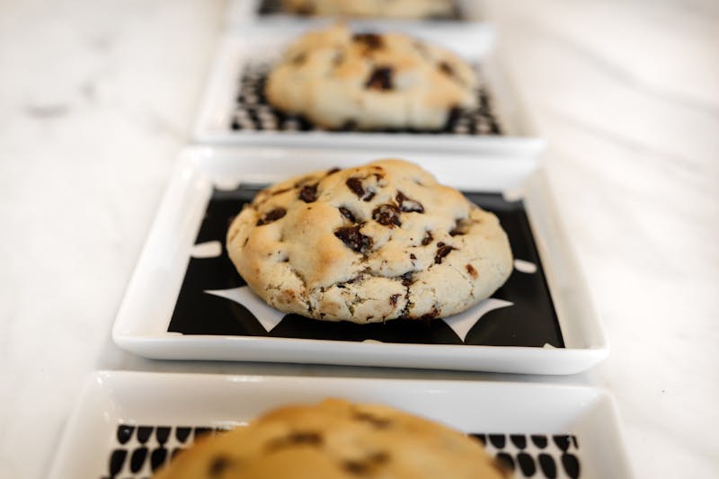 Chocolate Lava Cookie warm dessert