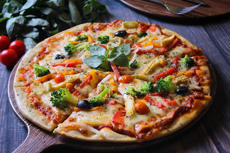 Ranch Supreme pizza ranch with loaded toppings
