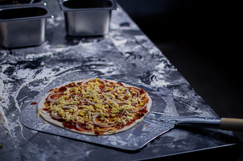 BBQ Ranch Chicken pizza with smoky sauce